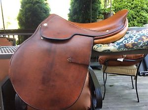 Hermes Steinkraus  saddle 17" 4.5 gullet - 10 rides - rare find - offers