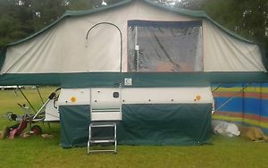 Conway folding camper with full matching awning (open to sensible offers)