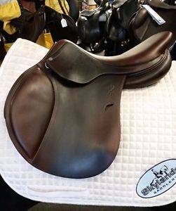 Used Antares Jump Saddle - Size: 17" - Brown