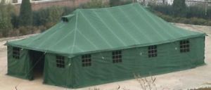 20 PERSON MILITARY ARMY TENT CAMPING HUNTING DOUBLE LAYER WATERPROOF 27'x16'