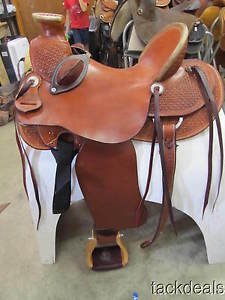 Teskeys Wade Ranch Saddle New Never Used 15 1/2