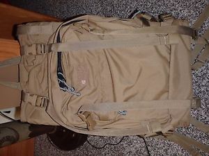 Backpack. Mystery Ranch Crewcab. New, Tan, Medium. Hiking/hunting/camping.