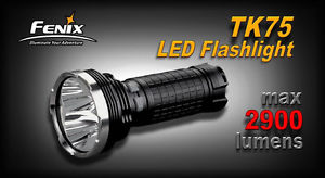 Fenix TK75 2900 Lumen Flashlight! Awesome Durable Ultra Bright Flashlight!