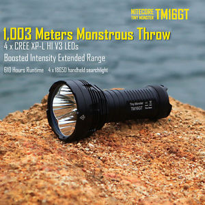 Nitecore TM16GT 4x Cree XP-L HI v3 3600lm LED Flashlight TM16