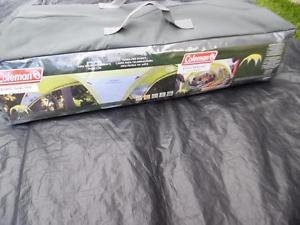 New Coleman 4.5 x 4.5m Event Shelter Yellow/Silver UV Guard fire retardant