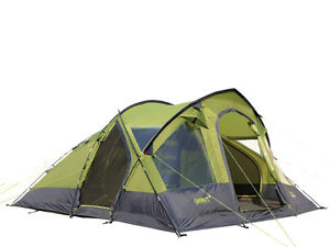 6 Berth Man Person Group Family Dome Tent Sewn-in Floor Nearly New £200 rrp.
