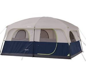 Camping Tents 10 Person Instant Cabin Large Family 2 Room Ozark Easy Assembly