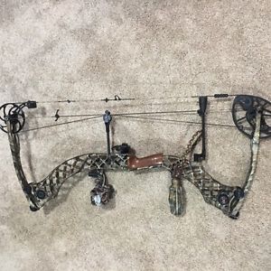 Mathews Heli M Bow 27" Draw 70lbs, Lost Camo, Loaded, Perfect Condition