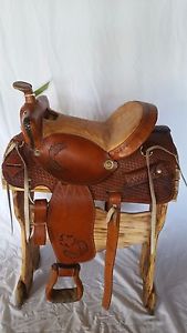 15" Montura Texana - Texana Saddle - Horse Saddle #27706
