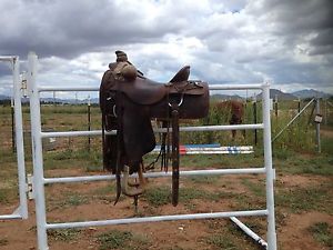 Wade Ranch Saddle 16" (Rare Custom Made Coats)