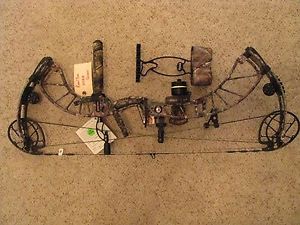 NEW 2016 OBSESSION PACKAGE BOW, REALTREE XTRA GREEN CAMO, RH, 70LB, 28" DL