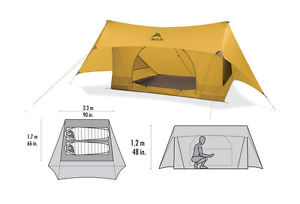 NEW MSR Fast Stash 2 man 3 season ultralight tent with free FOOTPRINT