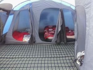 Gelert corvus 6+2 tent and accessories