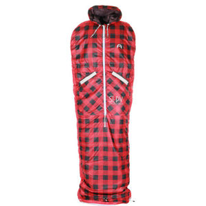 Slpy The New Wearable Sleeping Bag - Unisex Adventure Gear Slumberjack Red