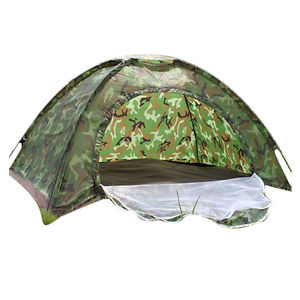 WS 10X 200*200*120cm Waterproof Fiberglass Folding Tent Camouflage WS