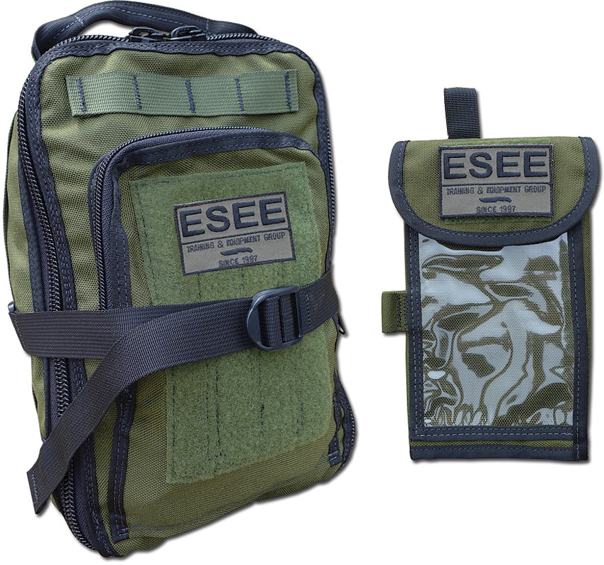 ESEE ESAKITOD Advanced Survival Kit w/Map Case Olive Drab Green