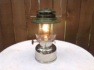 Vintage Canadian Coleman 639 Kerosene Lantern - Jan 1971 - w/ Original Box & Acc