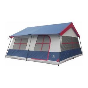 NEW 3-Room Vacation Durable Home Tent 14 Persons Capacity W/ Bag By Ozark Trail