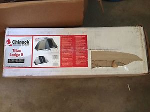 Chinook Titan Lodge 8 Person Tent, Fiberglass