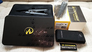 NEW Leatherman Military Black Charge Ti Titanium Multi-Tool Molle Sheath Rare