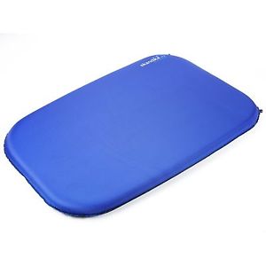 Skandika Night Double Sleep Well 10 Self-Inflating Mat - Blue/Black 198 x 130...