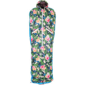 Slpy The New Wearable Sleeping Bag - Unisex Adventure Gear Floral Power
