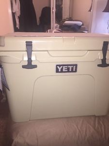Brand New Tan Yeti 50qt Tundra