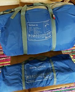 Outwell Hartford XL Dome Tent and ground sheet