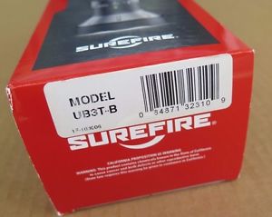 SureFire UB3T-B Black Invictus 1000 & Variable Output Flashlight - BRAND NEW
