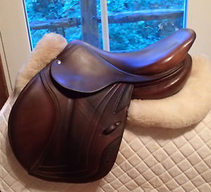 16.5" CWD Saddle - Full Buffalo - 2011 - 1L Flaps - SE02 - 4.5" dot to dot