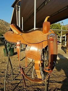 Purple Mountain Saddlery 17inch Barrel Saddle