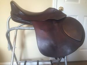 16 16.5 17 ANSUR ELITE TREELESS ENGLISH JUMPING CLOSE CONTACT EVENTING SADDLE