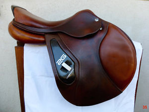 2011 CWD 2G Luxury French Jumping Saddle Gorgeous Brown 17"