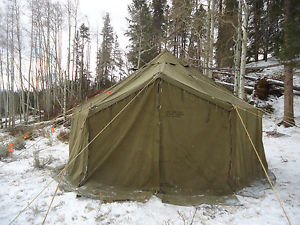 17'x17' Army surplus Hunting tent