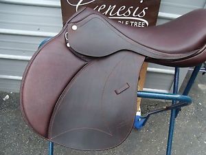 Toulouse Giselle Pro Close Contact saddle Genesis adjustable 18" free leathers