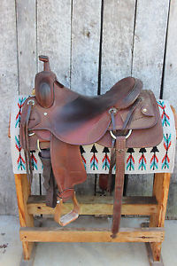 17" Jeff Smith Ranch Cutting Saddle