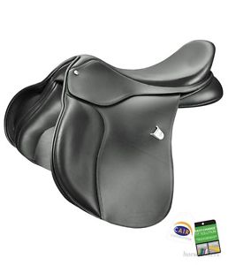 Bates 18 All Purpose English Saddle SC - Classic Black - Easy Fit - FREE GIFTS
