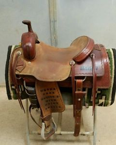 Vinton Western Ranch Cutter Saddle