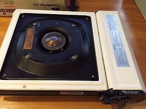 Iwatani Cassette Feu B9  Portable Gourmet Stove white works for RV or cook top