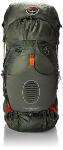 Osprey Men Atmos 65 AG Travel Backpack Bag Graphite Grey LARGE NEW FREE SHIPPING