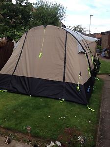 Kampa Southwold 4+2 Air Tent 6 Berth Excellent Condition  carpet and footprint