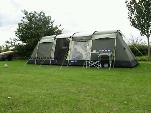 KAMPA PENDINE 8 Tunnel Tent Sleeps 8 Or More