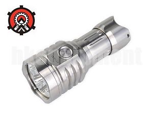 Mecarmy PT16 Titanium 3x Cree XP-G2 S4 LED Flashlight Ti