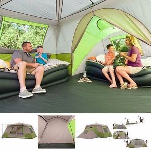 Ozark Trail 14' x 14' Instant Cabin Tent with Private Room, Sleeps 11