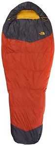 North Face Gold Kazoo 2015 Sleeping Bag Orange Rust Asphalt Grey