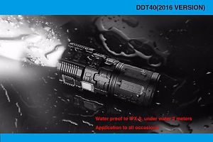 Imalent DDT40 6 CREE LED L2 (U4) 4200LM Rechargeable Flashlight