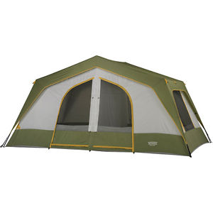 Wenzel Medium Vacation Lodge 13 x 9 Foot Cabin Tent 7 Person