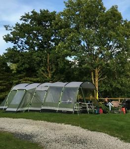 OUTWELL Montana 6 tent + extension, footprint & carpet hardly used excellent con