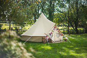 Luxury 4 m Exclusive Bell tents - LAST FEW LEFT!