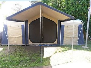 Oztrail Chateau 10  All weather Canvas tent